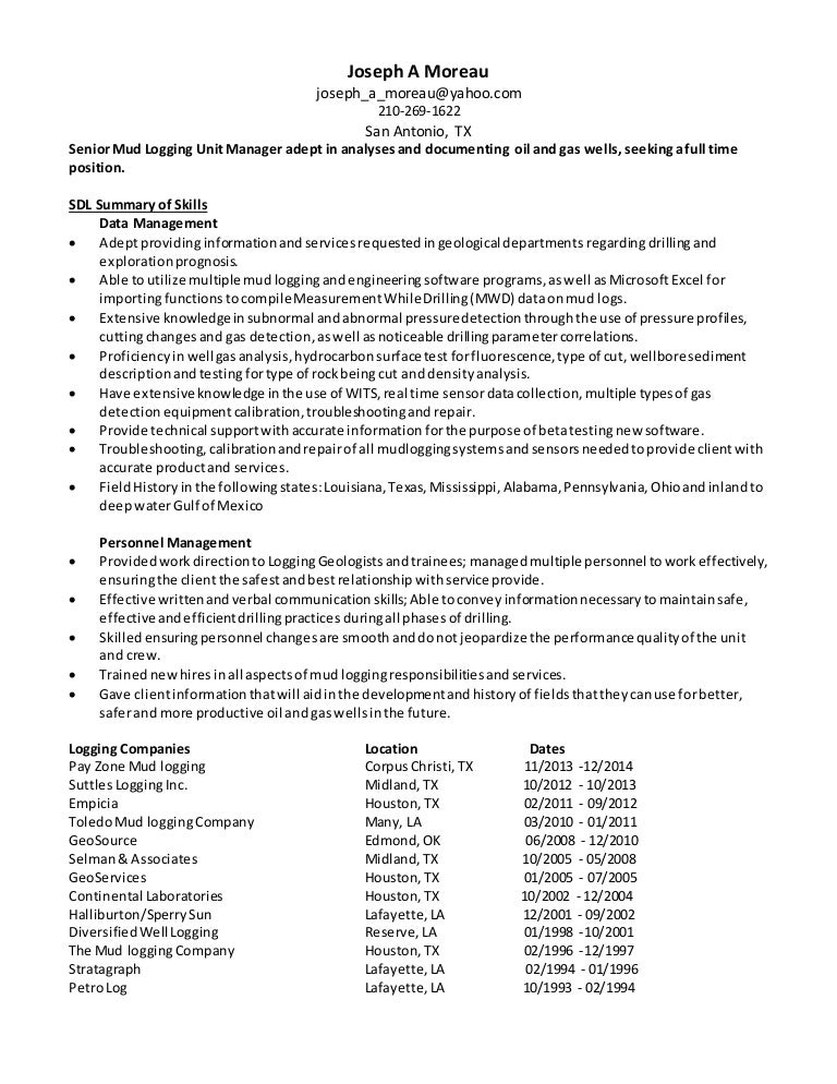 Toledo mud logging